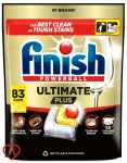 FINISH Powerball Ultimate Plus n&otilde;udepesutabletid sidruni l&otilde;hnaga, 83 tk