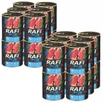 Koerte konservtoit Dolina Noteci Rafi lambalihaga, teravaba, 12 x 800 g