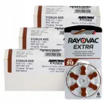RAYOVAC EXTRA ADVANCED 312 kuuldeaparaadi patareid, 180 tk
