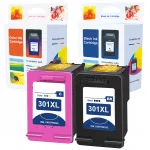 HP 301 XL tindikassetid, sobivad Deskjet 2540, 1000, 1050, 1510, 2050, 3050, Envy 4504, 4500 jaoks