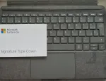Klaviatuur Surface Go Alcantara kattega, QWERTY