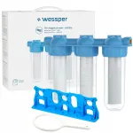 3/4" kodune veefilter 3-etapiline 3 kasseti