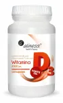 Vitamiin D3 Forte &otilde;li 4000 IU 120 kapslit Aliness