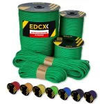Paracord-k&ouml;is 4 mm, 50 m, roheline, Poolas valmistatud
