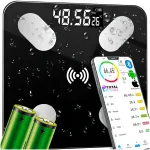 Elektroonilised vannitoa kaalud Bluetoothiga, nutikad, 25 funktsiooni