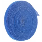 Kahepoolne sinine NEKU 10 mm x 5 m Velcro kaabli kinnitusriba