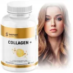 Kapslid COLLAGEN+ 90 tk juustele, nahale, k&uuml;&uuml;ntele, INSPORT