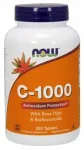 Vitamiin C 1000 mg kibuvitsamate ja bioflavonoididega, 250 tabletti, Now Foods