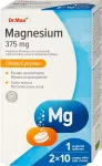 Toidulisand Dr.Max magneesium 375 mg tsitraadi 2x10 tabletid