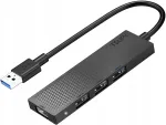 USB-jaotur 4 &uuml;hendust: 3x USB 2.0, 1x USB 3.0, 5 Gbps
