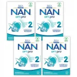 Nestle Nan Optipro 2 imikute piimasegu, alates 6 kuust, 4 x 650 g komplekt