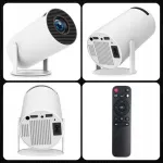 Projektor HY300 PRO HD 4K WIFI Bluetooth Android, kuni 130 tolli, k&otilde;lariga