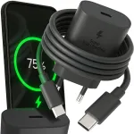 V&otilde;rgu laadija USB-C 45W PD USB-C&ndash;USB-C kaabliga 1m 2.4A