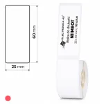 Isekleepuvad termokleeplipikud Niimbot D101 printerile, 25x60 mm