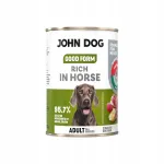 John Dog Good Form konservid hernega koertele 400g