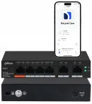 V&otilde;rgul&uuml;liti DAHUA CS4006-4ET2ET-60, 4 PoE porti, 2 uplink, pilvehaldused