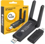 Traadita v&otilde;rguadapter Wi-Fi 5, USB 3.0, 1300 Mbps, 2 antenniga
