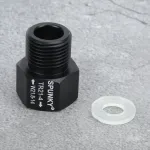 Gaasiballooni adapter TR21x4 sisekeere FR keermesse, must