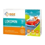 Iiveldusvastased pastillid DOZ PRODUCT Locomin, 10 tk