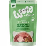 WOW CAT Huhn m&auml;rg kassitoit kanafileega kastmes 85g