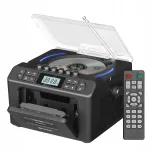 K&ouml;&ouml;giraadio TR642 CD-m&auml;ngija, FM/AM, Bluetooth, must, patareidega
