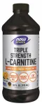 Maitsev L-karnitiin NOW FOODS 3000 mg tsitruseliste maitsetega vedelik
