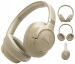 Juhtmevabad k&otilde;rvaklapid JBL Tune 730BT, k&otilde;rvadele, liivakarva, Bluetooth