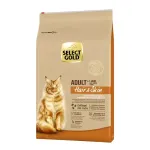 SELECT GOLD Hair+Skin kuivtoit koertele l&otilde;he ja linnulihaga, 2 x 7 kg