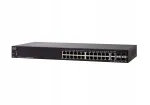 L&uuml;liti CISCO SF350-24, 24x 10/100, 2 Gigabit Ethernet combo pesa