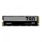 LEXAR NM790 512GB M.2 2280 PCIe Gen4x4 SSD ketas, 7200/4400 MB/s