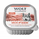 Koerakonservid Wolf of Wilderness Great Desert kalkunilihaga, 24 x 300 g