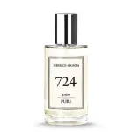 FM 724 Pure 20% 50ml lille-, sidruni-, laimi-, muskus- ja pačiulinoodiga naiste parf&uuml;&uuml;m