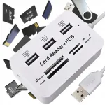 7in1 USB ja SD Micro kaartide lugeja jagaja