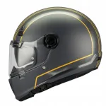 Motomootorratta kiiver MT JARAMA SV WILD, must/kollane