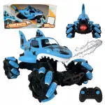 Kaugjuhtimisega m&auml;nguauto PLAYIO RC Shark Blaster veepritsimise funktsiooniga