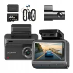 DDPAI Z50 Pro 4K GPS 64GB videoregistraator tagakaameraga ja 4G mooduliga