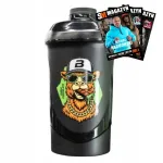 BIOTECH DUBAI Chocolate 600 ml shaker, tugev, BPA-vaba