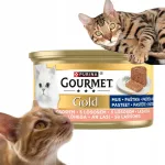 Gourmet Gold Mousse niisktoit kassidele l&otilde;hega 85 g