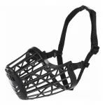 Plastikust Trixie koerakuulik, must, suurus M, pikkus 23,5 cm, rihma laius 6,6 cm