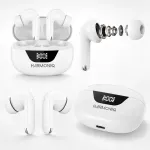 Juhtmeta k&otilde;rvaklapid Harmoniq Wireless Earbuds Bluetooth USB-C, valged