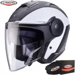 Moto-kiiver Caberg Soho Milano, must matt/valge, suurus XL