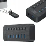 USB jagaja ORICO, 7x USB-A 3.0, 7-&uuml;hes