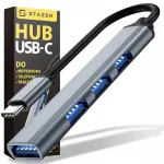USB-C 3.1 OTG adapter, 4x USB-A jagaja