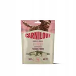 CARNILOVE k&uuml;lmkuivatatud kalkuniliha koertele, 60 g