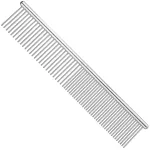 Kamm koertele Blovi Basic, 19 cm, metallist, kahe t&uuml;&uuml;pi hambad (50/50)