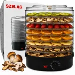 Toidukuivati 500W 8 resti &uuml;rtidele, seentele ja puuviljadele