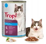 Tropi konservkassitoit kalaga kastmes, 415 g, sisaldab tauriini