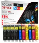 HP Photosmart 5510, 6520, 364XL tindikassetid, 10 tk