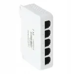 5-pordiline DELTA NETWORK POE v&otilde;rgu l&uuml;liti, SPT-POE/4-POE-DIN-E, koos extenderiga