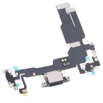 Mikrofoni, laadimise ja antenni &uuml;hendus iPhone 15, must